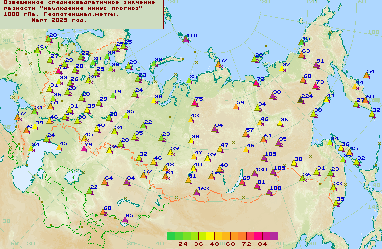 ���������� ������������������ �������� '����������-�������' ��� ������������� � ���� 1000-100 ���