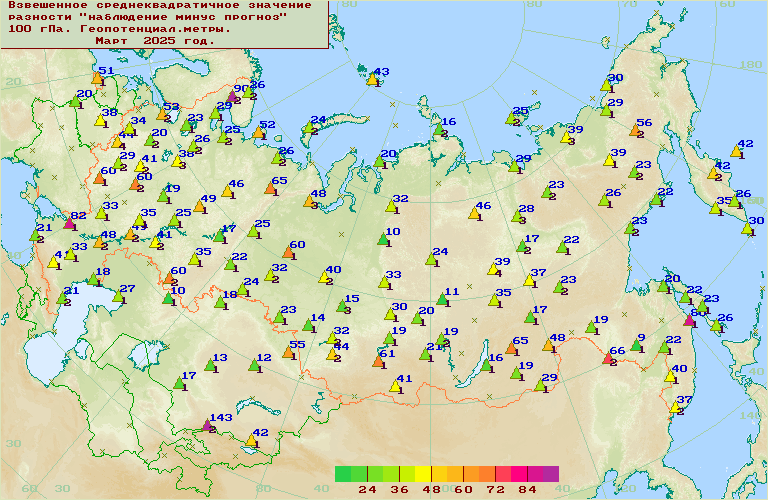 ���������� ������������������ �������� '����������-�������' ��� ������������� � ���� 1000-100 ���