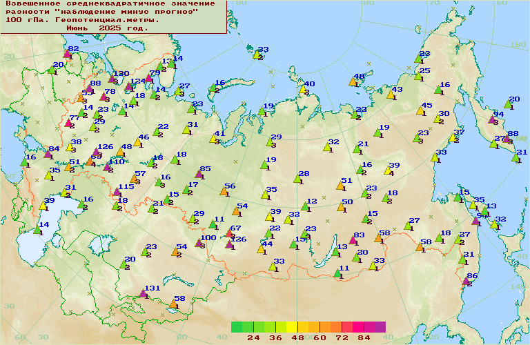 ���������� ������������������ �������� '����������-�������' ��� ������������� � ���� 1000-100 ���