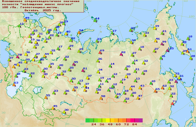 ���������� ������������������ �������� '����������-�������' ��� ������������� � ���� 1000-100 ���