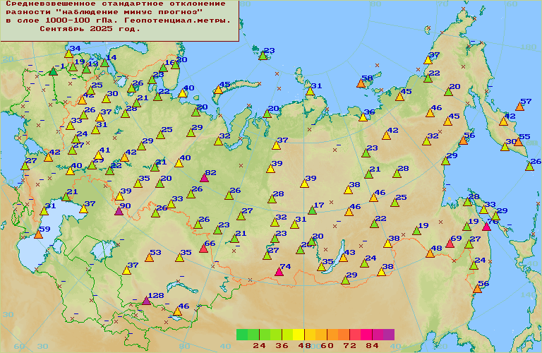 ���������� ������������������ �������� '����������-�������' ��� ������������� � ���� 1000-100 ���